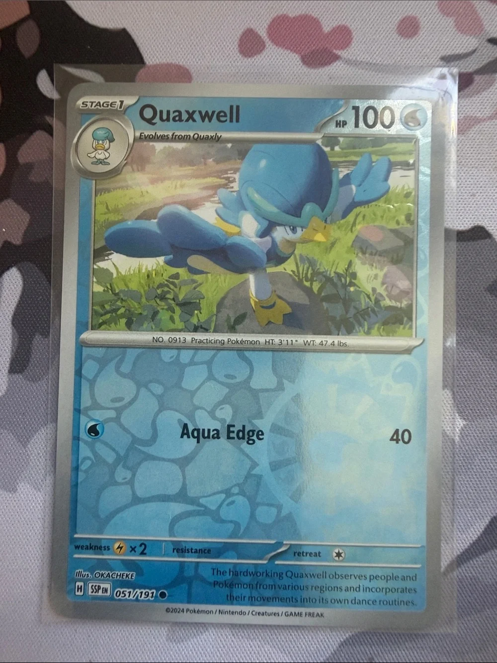 💧 Quaxly, Quaxwell & Quaquaval Evolution Lot | 4 Holo & Reverse Holo ✨5/$25✨